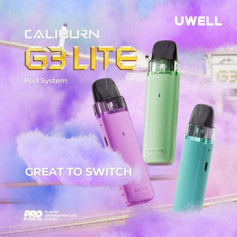 Uwell Caliburn G3 Lite Intro